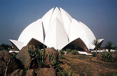 Храм Лотоса в Дели в Индии